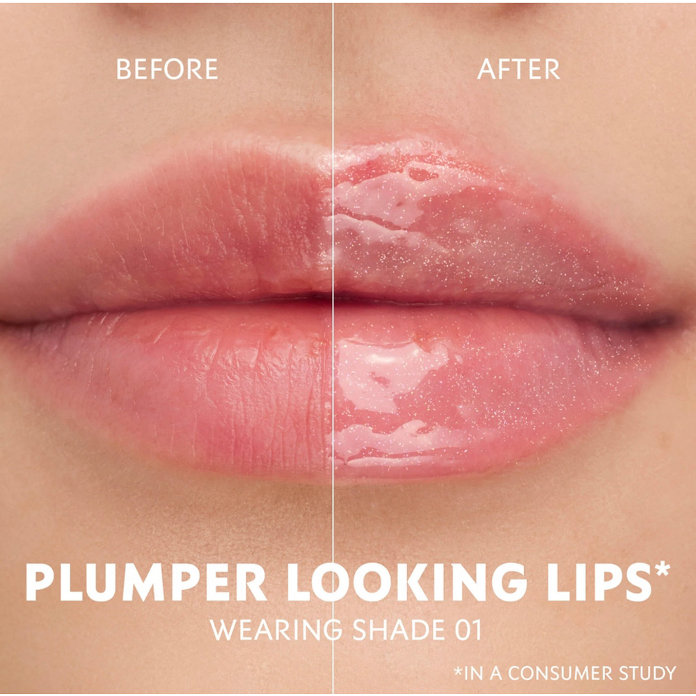 YSL LOVESHINE PLUMPING LIP OIL GLOSS - SHADE 01 THUNDER STEALER - Picture 6 of 8